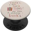 Bookish Reader | Vintage Aesthetic Book Divertente lettore di topi di biblioteca per amanti dei libri PopSockets PopGrip Adesivo