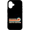 Retro Name Vault Custodia per iPhone 16 ERICKSON Retro 70s 80s Sunset Stripe