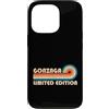 Retro Name Vault Custodia per iPhone 13 Pro GONZAGA Retro 70s 80s Sunset Stripe