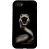 Majestic Black Mamba Face Wildlife Natur Custodia per iPhone SE (2020) / 7/8 Black Mamba Face Snake Rettile Wildlife Black Mamba