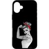 Anne Cha Art Custodia per iPhone 16 Plus Girl Power GRL PWR - Rivettatrice moderna Rosie the Rivettatrice Pin Up Retro Art