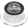 Nuotatore Nuoto Nuotare Accessori Regalo Nuotatore Nuoto Pool-fun Nuotare PopSockets PopGrip per MagSafe