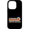 Retro Name Vault Custodia per iPhone 14 Pro GONZAGA Retro 70s 80s Sunset Stripe