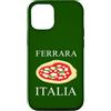 Ferrara Vacation And Emilia-Romagna Trip Custodia per iPhone 12/12 Pro Italia Pizza Ferrara