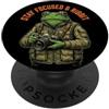 Photography Frog Camera Observer Funny H Rimani concentrato e Ribbit Frog Fotografia Hobbyist Humor PopSockets PopGrip Adesivo