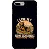 Sarcastic Alpine Dachsbracke Owner Humor Custodia per iPhone 7 Plus/8 Plus Mi piace il mio Alpine Dachsbracke e forse come 3 persone umorismo