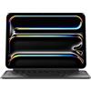 Apple Magic Keyboard per iPad Pro 11'' (M4), comodissima per scrivere e con trackpad integrato, tasti funzione, Inglese (GB) — Nero