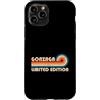Retro Name Vault Custodia per iPhone 11 Pro GONZAGA Retro 70s 80s Sunset Stripe