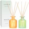 YISOWUH Reed Diffusore - Gelsomino Lily & Citrus 3.38oz (100ml) 2 Pack olio essenziale Reed Set diffusore con 8 bastoni, profumo di lunga durata per la casa, bagno, camera da letto