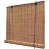 vidaXL Tenda Avvolgibile in Bambù 100x220 cm Marrone