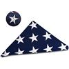 DANF FLAG DANF - Bandiera commemorativa americana, 1,5 x 2,9 m, 100% cotone resistente, per veterani, stelle ricamate, strisce cucite, occhielli in ottone, bandiere militari USA USA per veterani