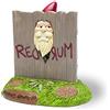 Bigmouth Inc. The Shining 'Here's Gnomey' - Decorazione in resina con gnomo da giardino, resistente alle intemperie, ideale per giardini o anche per i fanatici del cinema, 18,5 x 12 x 20 cm