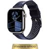 Apple Watch Herms Series 11 42mm GPS Cellular Silver Titanium Blue Nuit