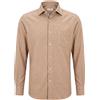 KITON - Camicia slim fit - Nocciola