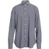 BARBA Napoli - Camicia fantasia - Blu notte
