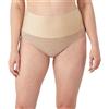 Maidenform Tame Your Pancia, Slip Modellanti Donna, Pizzo Trasparente/Nudo, M