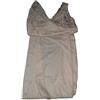 ANDRA Sottoveste Art. 80 con Dettagli in Pizzo (Seta, 7)