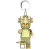 IQ LEGO KE238H - Portachiavi a forma di triceratopo, 7,6 cm