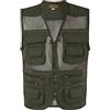 Zanisouta Gilet da uomo in rete, traspirante, da lavoro, estivo, con molte tasche, per caccia, pesca, campeggio, mezza stagione