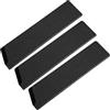Xinjoduz Xindojuz - Fodero per coltelli da cucina, in ABS, universali, antigraffio, in feltro, per coltelli da chef da 20,3 cm, colore: nero (coltelli non inclusi)