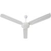 Generico Agitatore da Soffitto MF2215AS 120 cm con 3 Pale, 5 Velocità, Comando a Parete Filare, Motore 65W, Ventilatore da Soffitto Bianco 220-240V