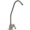 Rubinetto 1 via acciaio inox FLAT