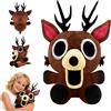 Hlayshing Peluche 99 Notti nella Foresta,Il Cervo Cattivo di Peluche dal Gioco,Peluches Personaggi di 99 Notti Nella Foresta per Bambini e Adulti e Collezionisti,Regali per Appassionati di Videogiochi