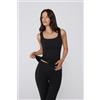 Tezenis Canotta Spalla Larga Invisible Therm Donna Nero