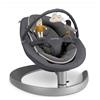 Nuna Leaf Grow Sdraietta Dondolo Elettrico per Bambini con Barra Giochi - Granite