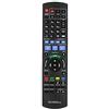 Alltro Telecomando di ricambio Panasonic Registratore IR6 per Panasonic Blu ray Disc Recorder