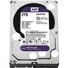 Western Digital WD Purple HDD Interno 2000 GB, SATA III, 6000 Mbit/s, 7200 rpm, 64 MB, 3.50 Pollici