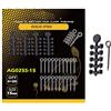 Generic Di accessori per attrezzatura da pesca, esche a vite e girelle rotanti Set di palline galleggianti per la pesca inferiore Sartiame Setup Girelle rotanti