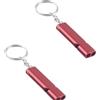 Generic Emergenze Sopravvivenza Fischiato Portatile Sopravvivenza Fischiato Strumento Outdoor Escursionismo Attrezzatura Tripla Frequenza
