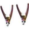 Generic Supporto per canna da pesca con filettatura da 8 mm per pesca, supporto per canna da pesca, attrezzatura da pesca