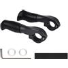 Generic Manopole ergonomiche per manubrio di mountain bike, resistenti, facili da montare a sinistra e destra, indicatori per lunghe distanze, antiscivolo, supporti per pollice