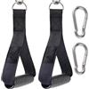 Generic 1 paio di maniglie per bilanciere, fasce di resistenza, maniglie per allenamento in palestra, accessori per pull-up, pulldown, accessori per macchina
