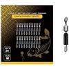 Generic Essential Feeder Girelle Accessori Attrezzatura Da Pesca Connettore Collegamento Rapido Professionale Cambio Rapido Girelle Cambio