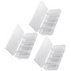 Generic 3Pcs Outdoor Fishing Tool Box Portatile Tackle Box Strumento di Pesca Esche Esche Caso Esche Esche Esche Organizzatori