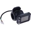 Generico Scooter elettrico Display dello strumento Interruttori Acceleratori Acceleratore a pollice per scooter elettrico a 6 pin 36V Display acceleratore a pollice