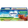 MELLIN OMO CARNE Omogeneizzato Manzo 2X120Gr Ct.12 Carne