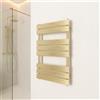 Parama Termoarredo idraulico 800x500 oro spazzolato interasse 450 | Andromeda