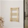 Parama Termoarredo idraulico 800x500 oro spazzolato interasse 450 | Polaris