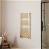 Parama Termoarredo idraulico 1200x450 oro spazzolato interasse 400 | Polaris