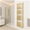 Parama Termoarredo idraulico 1800x500 oro spazzolato interasse 450 | Andromeda