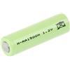 Mexcel H-AA1500HT - Batteria NiMH, 1500 mAh, 1,2 V, 1 pezzo, NS1500AAHT