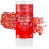 DYIOTF Glitter Stick per Corpo, Viso e Capelli #08 - Brillantini Olografici a Forma di Stella per Trucco Festival, Carnevale e Concerti - Gel Glitterato a Lunga Durata per Donna e Bambina