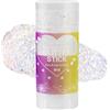 DYIOTF Glitter Stick Corpo e Viso, Gel Brillantini per Capelli e Labbra, Paillettes a Stella per Trucco Festival, Concerti e Carnevale, Lunga Durata e Facile Applicazione, 10#