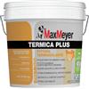 MAXMEYER Termica Plus, Pittura Termica Anticondensa per Interni, Azione Antimuffa Certificata, Bianco, 12 Litri