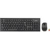 A4 Tech A4Tech 7100N desktop keyboard Mouse included RF Wireless QWERTY English Black