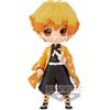 Banpresto Uccisore di Demoni Zenitsu Agatsuma Q Posket 14 Cm Taglia Unica